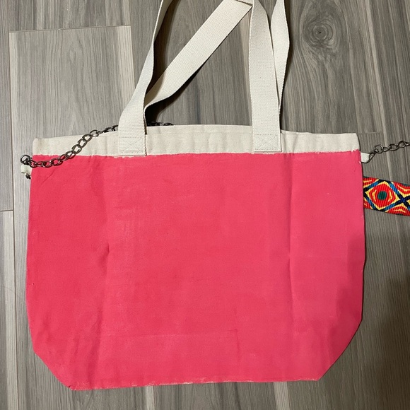 Buddha beach bag - Handpainted yoga bag - Picture 2 of 2